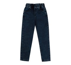 ШР789 Штани трикотажна джинсовка, р.134 колір800 Синій, Неважливо, Неважливо