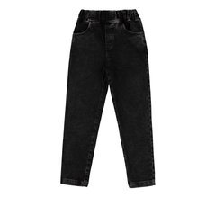 ШР789 Штани трикотажна джинсовка, р.152 колірY00 Чорний, Неважливо, Неважливо