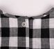 ПЛ349 Сукня тканина сорочечна, р. 98 колірY11 Чорний, Білий, Малюнок