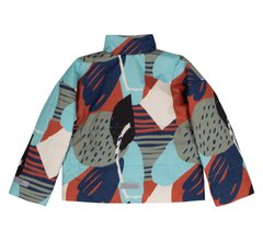 КТ256 Куртка плащівка, р.140 колірR01 Бірюзовий, Неважливо, Малюнок